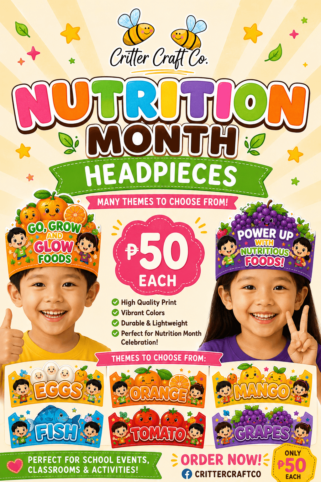 Nutrition Month Headpiece
